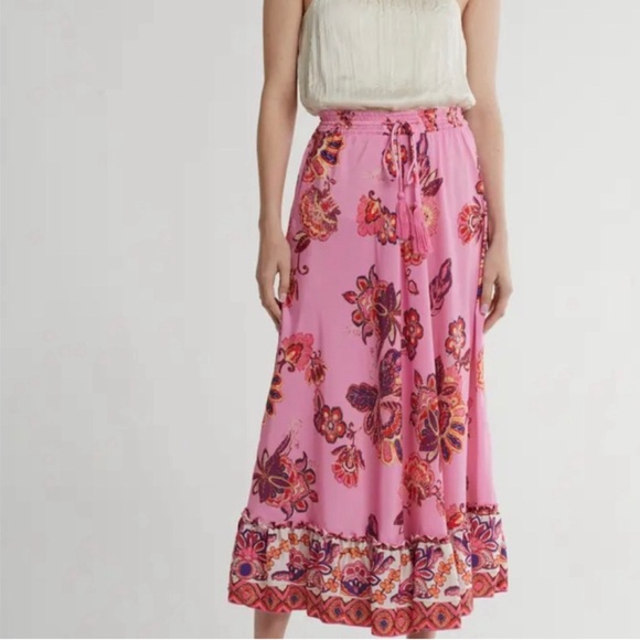 Tahari Dresses & Skirts - NWT TAHARI Floral Pink Maxi Skirt